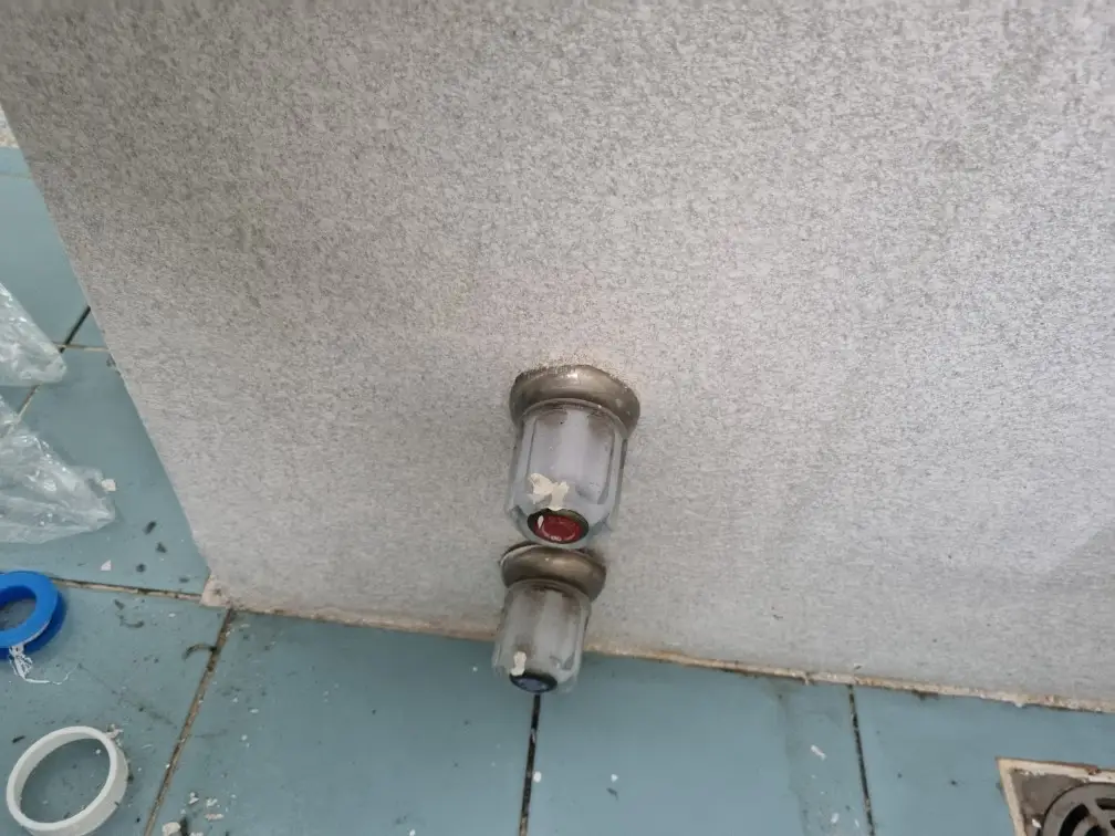 세탁실 수전 교체 3